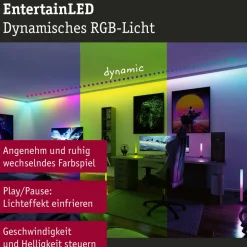 Paulmann EntertainLED LED-strip, RGB, sæt, 5m
