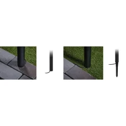 Flarea LED jordspydslys, højde 60 cm^Paulmann Hot