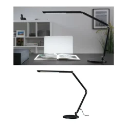 FlexBar LED-skrivebordslampe, sort^Paulmann Discount