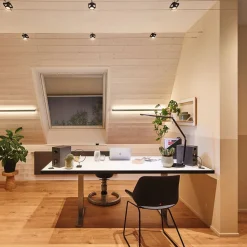 FlexBar LED-skrivebordslampe, sort^Paulmann Discount