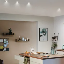 Gil LED indbygget hvid/sort mat^Paulmann Best