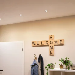 Paulmann Gil LED-indbygning, hvid/mat sort, 3 stk