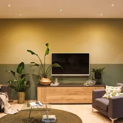 Paulmann Gil LED-indbygning mat hvid/guld, 3 stk