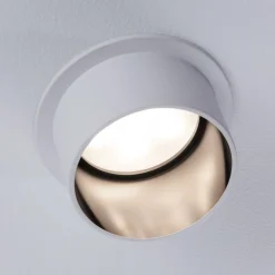 Gil-LED-indbygning, mat hvid/jern, 3 stk^Paulmann Sale