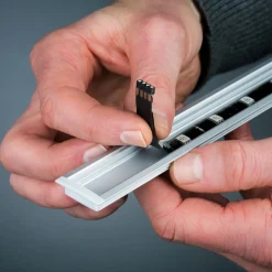 Gulvindbygningsprofil til LED-strips 2m^Paulmann Outlet