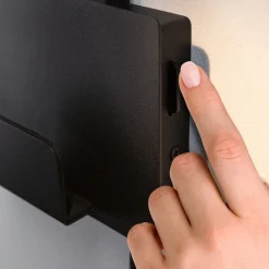 Halina USB LED-væglampe, fleksibel arm sort^Paulmann Clearance