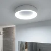 HomeSpa Casca LED-loftslampe Ø40cm, hvid/aluminium, IP44^Paulmann Clearance