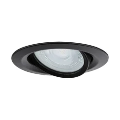 Paulmann indbygningslampe Nova Plus sort Ø 9 cm GU5.3/GU10 IP65