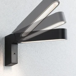 Ito udendørs væglampe, lodret med sensor^Paulmann New