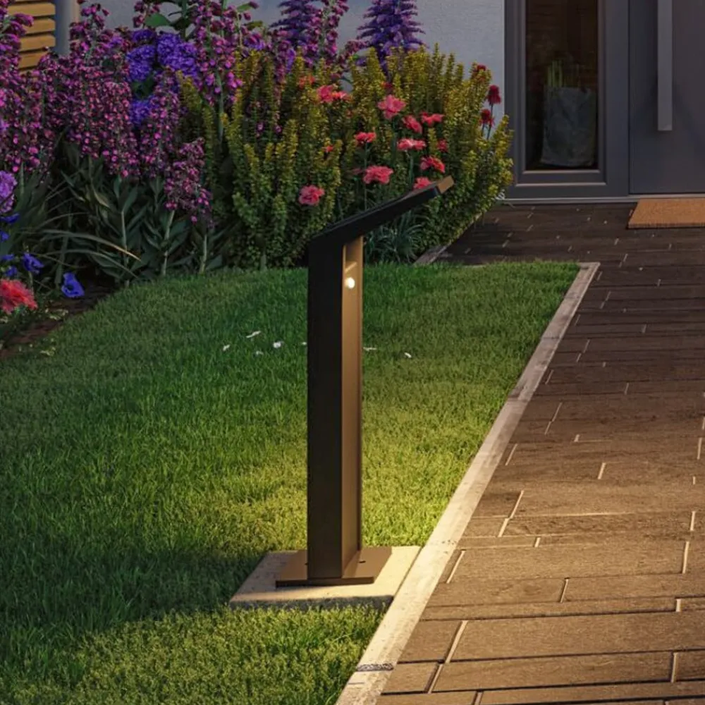 Juntea LED stibelysning, aluminium, antracit, sensor^Paulmann New