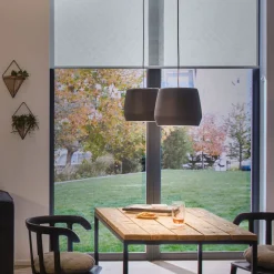 Paulmann Skinnesystem>lampeskærm Pirm, grå, Ø 28 cm, metal