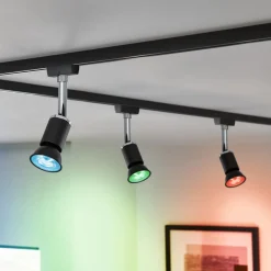 LED GU10 4,8W 350lm ZigBee sort 3 stk^Paulmann Outlet