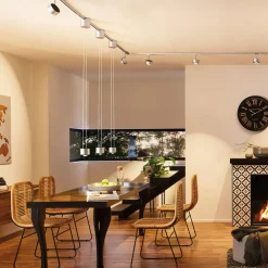 Paulmann LED hængelampe Aldan URail, dæmpbar