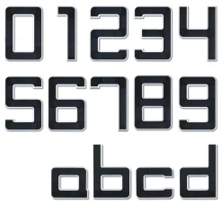 LED solcellebogstav c^Paulmann New