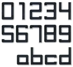 Paulmann LED solcellebogstav a