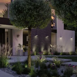 LED solcelle-væglampe Ronas, sensor, dybde 25^Paulmann Best