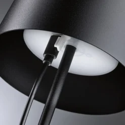 LED-bordlampe Gilo, sort, plast, IP44^Paulmann New