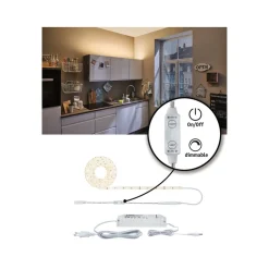 Paulmann Led Strips>LED-dekorationslampe SimpLED 3 m, 3.000 K