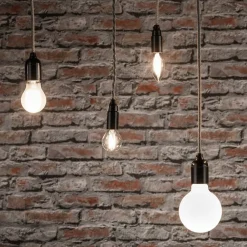 Paulmann LED-dråbe E27 5 W 2.700 K filament, 2 stk