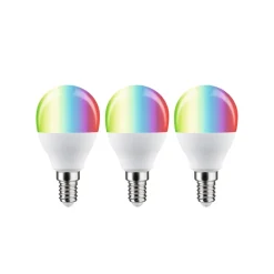 LED-dråbe E14 5W 470lm ZigBee RGBW 3 stk^Paulmann New