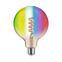 LED-globe G125 ZigBee E27 6,3W guld RGBW^Paulmann Hot