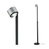 Paulmann Gulvlamper|Gulvlamper>LED-gulvlampe Aldan, metal, justerbar, dæmpbar