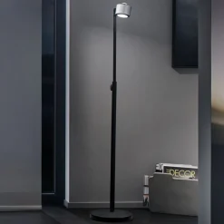 Paulmann Gulvlamper|Gulvlamper>LED-gulvlampe Aldan, metal, justerbar, dæmpbar