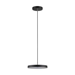 Paulmann LED-hængelampe Hildor, sort Ø 31 cm 3-trins dæmpbar