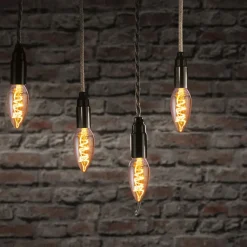 LED-kertepære E14 4W 1.800 K guld^Paulmann Online