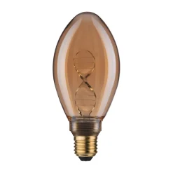 LED-pære E27 3,5 W Helix 1.800K guld^Paulmann Outlet