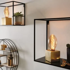 LED-pære E27 3,5 W Helix 1.800K guld^Paulmann Outlet