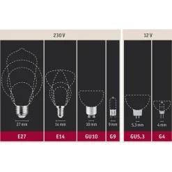 Paulmann LED-pære E27 filament grøn 1,1W