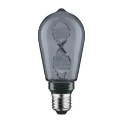 Paulmann Filament Pære|Led Pærer>LED-pære E27 3,5W Helix 1800K ST64 smoke