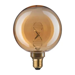 Paulmann Filament Pære>LED-pære E27 3,5W Helix 1.800K G125 guld