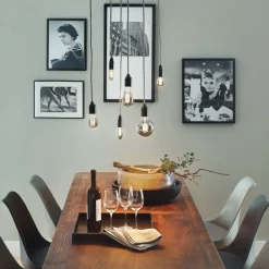 Paulmann LED-pære E14 4W 1.800K røgfarvet glas dæmpbar