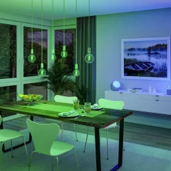 LED-Rustika ZigBee E27 6,3W RGBW guld 3er^Paulmann Best