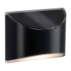 Paulmann LED-solcelle-væglampe Elliot, antracit, IP44