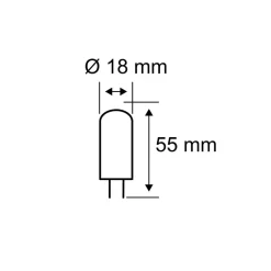 LED-stiftsokkel G9 4W 3.000K dim to warm^Paulmann New