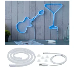 Paulmann LED-strip Neon Colorflex USB 1 m blå