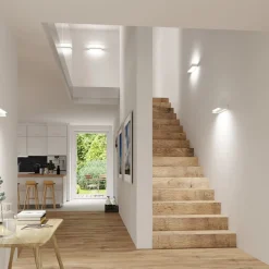 Paulmann LED-væglampe Lucille, hvid, 40 cm, dæmpbar, IP44