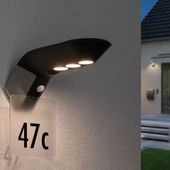Paulmann Solcelle Lampe Med Sensor|Væglampe Med Sensor><noscript><img width=