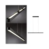 Paulmann Pendellamper>Lento LED-pendel sort dæmpbar Up-&Downlight