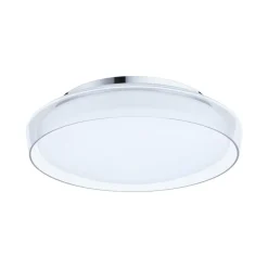 Paulmann Loftlamper|Loftlamper>Luena LED-loftlampe, IP44, krom, Ø 35 cm