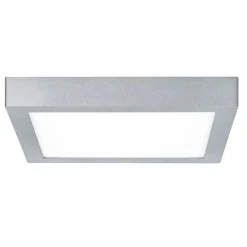 Paulmann Lunar LED-panel, kantet, krom, 30x30cm