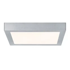 Paulmann Lunar LED-panel, kantet, krom, 30x30cm