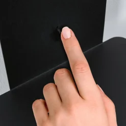 Paulmann Malena USB vægspot med hylde, sort