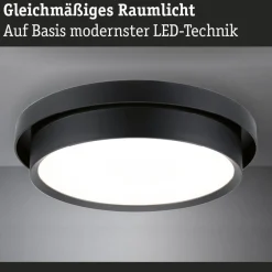 Paulmann Malik LED-loftlampe, 3-step-dim sort