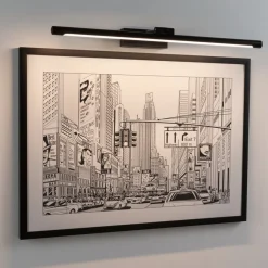 Paulmann Mingo LED-billedlampe 61,5 cm sort