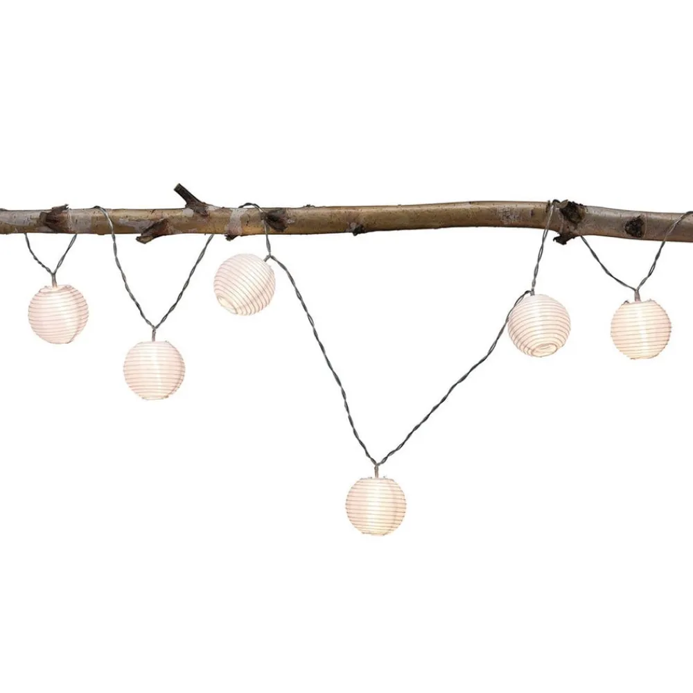 Paulmann Dekorationsbelysning>Mobile Lampion lyskæde, hvid