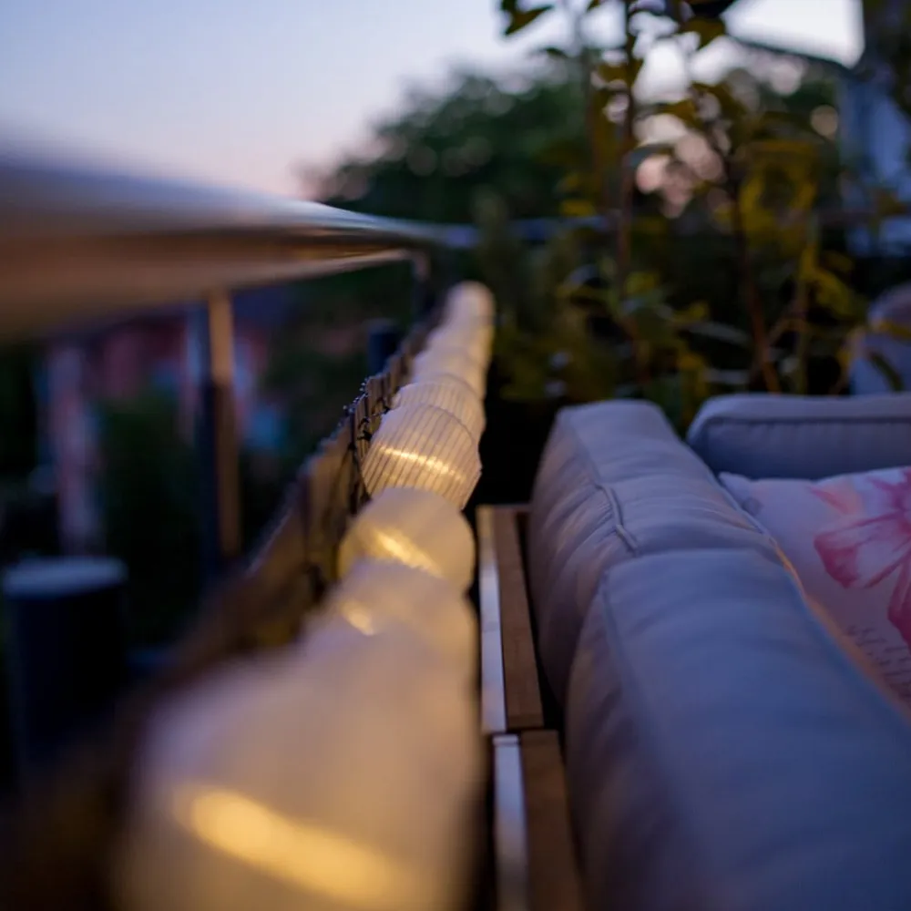 Paulmann Dekorationsbelysning>Mobile Lampion lyskæde, hvid